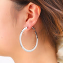 Go Dutch Label Oorringen Flat Hoop - 50mm