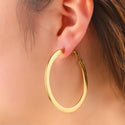 Go Dutch Label Oorringen Flat Hoop - 50mm