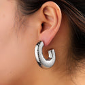 Go Dutch Label Oorknoppen Leopard Hollow Hoop