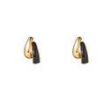 Go Dutch Label Oorknoppen Double Drop Stud - Goudkleurig