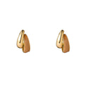 Go Dutch Label Oorknoppen Double Drop Stud - Goudkleurig