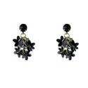 Go Dutch Label Oorhangers Flowers Stud - Goudkleurig