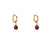 Goud/Burgundy