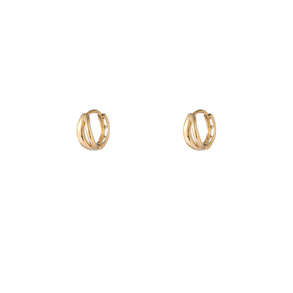 Go Dutch Label Oorringen Double Line Hoop