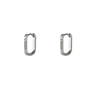 Go Dutch Label Oorringen Fine Stones Hoop