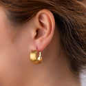 Go Dutch Label Oorringen Matt Bold Hoop - 20 mm