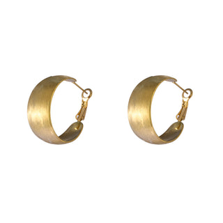 Go Dutch Label Oorringen Matt Bold Hoop - 30 mm