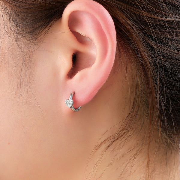 Go Dutch Label Oorringen Sparkle Clover Hoop