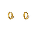 Go Dutch Label Oorringen Sparkle Heart Hoop