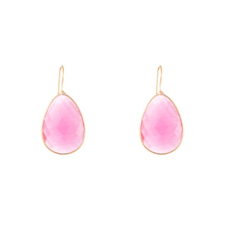 Koop pink Go Dutch Label Drop Earrings