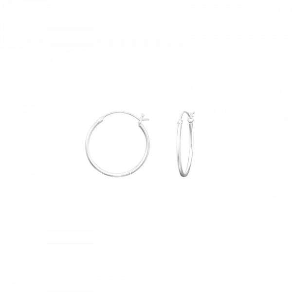 Bijoutheek Plain Hoop Earrings (8-10mm)