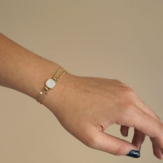 Camps & Camps armband Mother of Pearl 4S058_MP