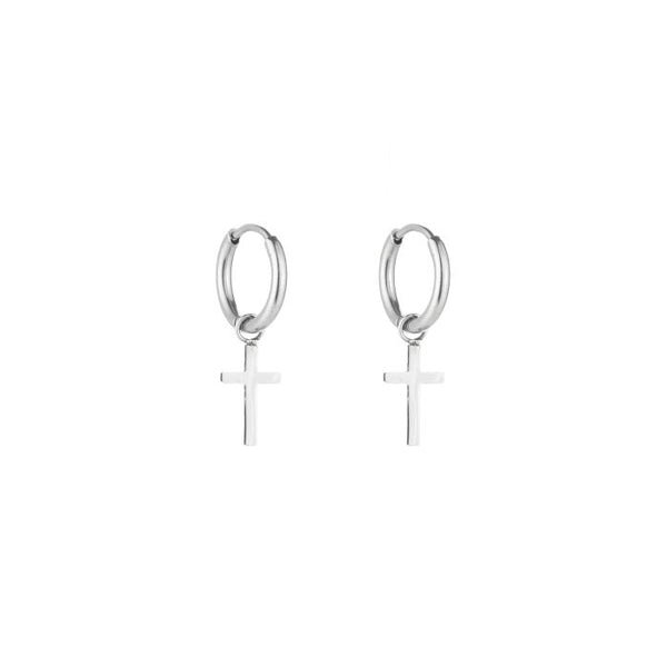 Bijoutheek Oorhangers Kruis