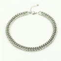 Bijoutheek Collier Schakel 1,3cm dik