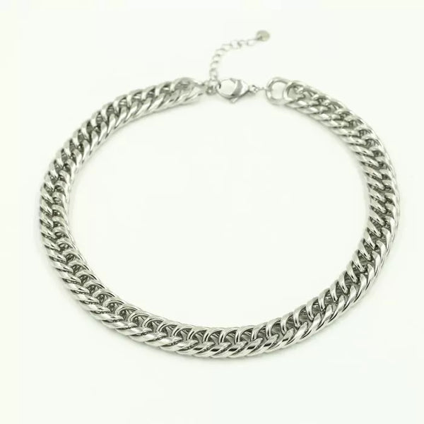 Bijoutheek Collier Schakel 1,3cm dik