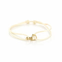 Michelle Bijoux Bracelet 2 Hearts One Size Gold