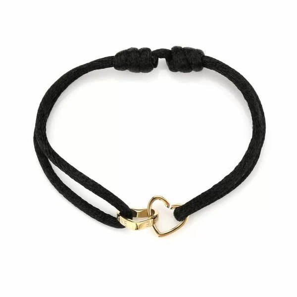 Michelle Bijoux Bracelet 2 Hearts One Size Gold