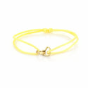Michelle Bijoux Bracelet 2 Hearts One Size Gold