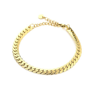 Bijoutheek Armband (Sieraad) Platte Schakel