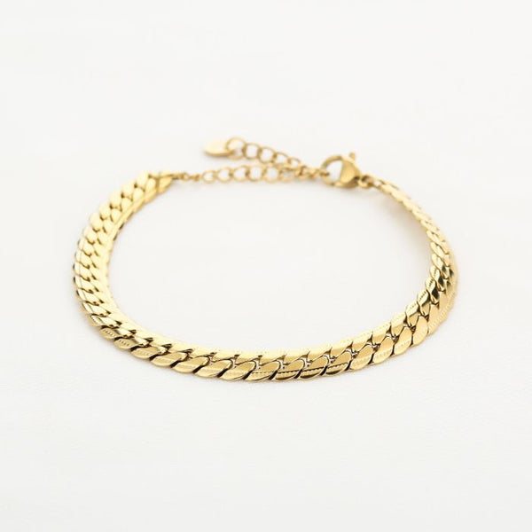 Bijoutheek Armband (Sieraad) Platte Schakel