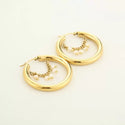 Michelle Bijoux Earrings Necklace Pearls