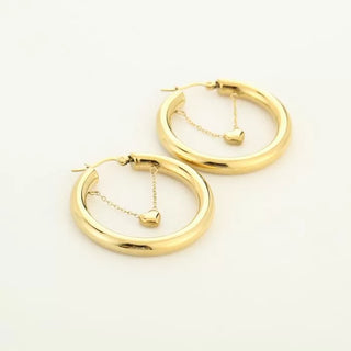 Koop gold Michelle Bijoux Earrings Necklace Heart