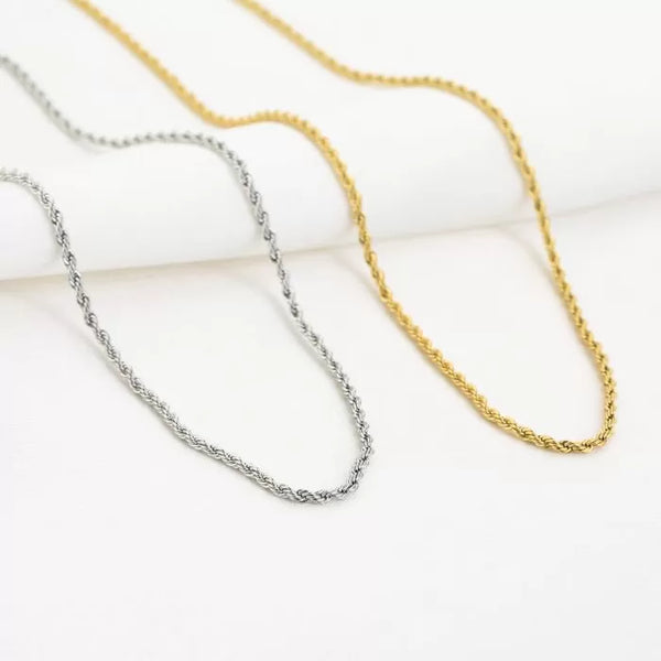 Michelle Bijoux Necklace Twisted small
