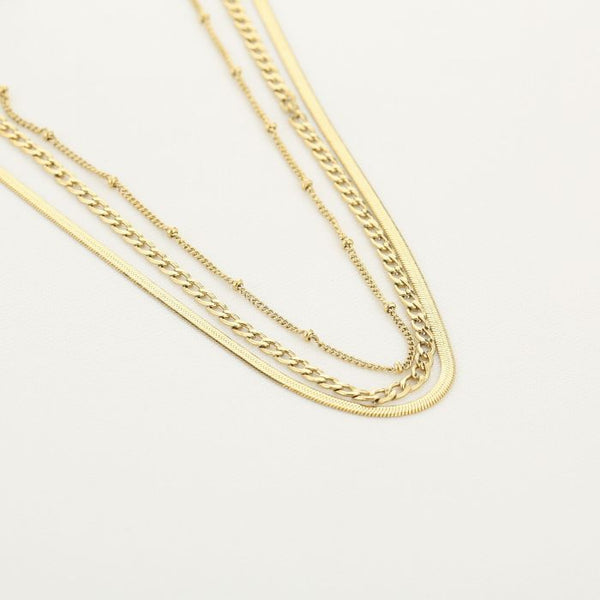 Bijoutheek Collier 3 Dubbel