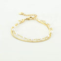 Bijoutheek Bracelet (Jewelry) Smooth and Pearls