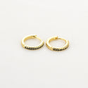 Bijoutheek Earrings rhinestone gold