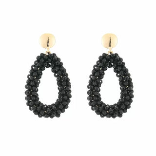 Koop black Bijoutheek Ear Studs Drop beads