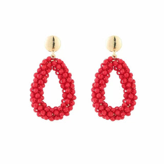 Koop red Bijoutheek Ear Studs Drop beads