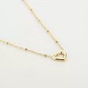 Bijoutheek Collier Basic Hart