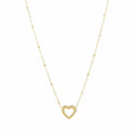 Bijoutheek Collier Basic Hart