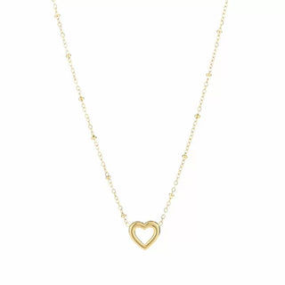 Kopen goud Bijoutheek Collier Basic Hart