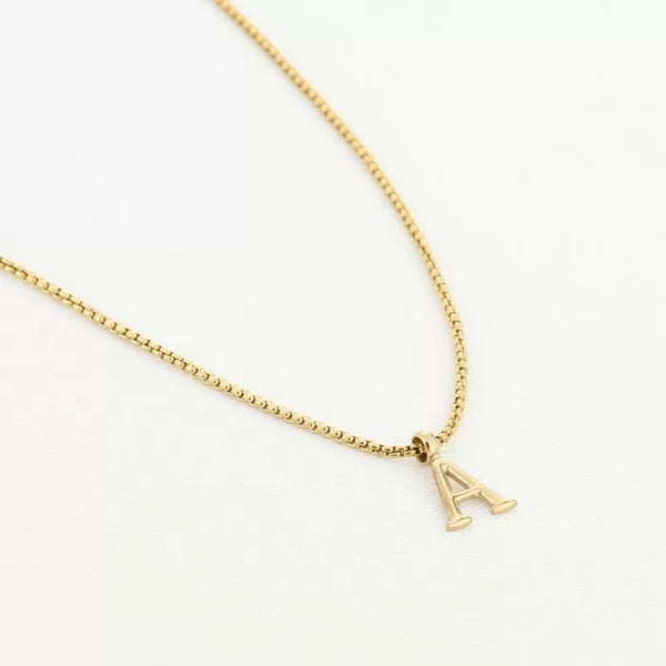 Bijoutheek Collier Letter A