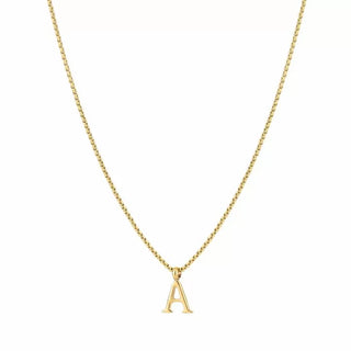 Kopen goud Bijoutheek Collier Letter A