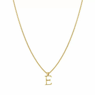 Kopen goud Bijoutheek Collier Letter E