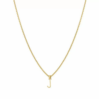 Bijoutheek Collier Letter J