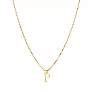 Bijoutheek Collier Letter P