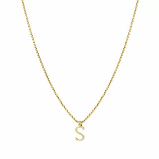 Kopen goud Bijoutheek Collier Letter S