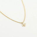 Bijoutheek Collier Letter W