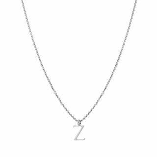 Kopen zilver Bijoutheek Collier Letter Z