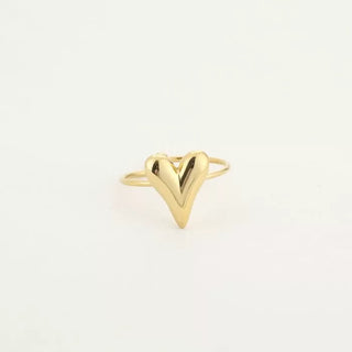 Bijoutheek Ring (Sieraad) Chunky Hart