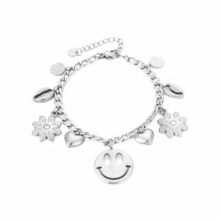 Bijoutheek Armband (Sieraad) Bedels Smiley