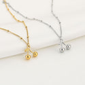 Bijoutheek Collier Kersen Cherry