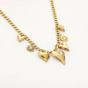 Bijoutheek Collier Bedels Hart Smiley