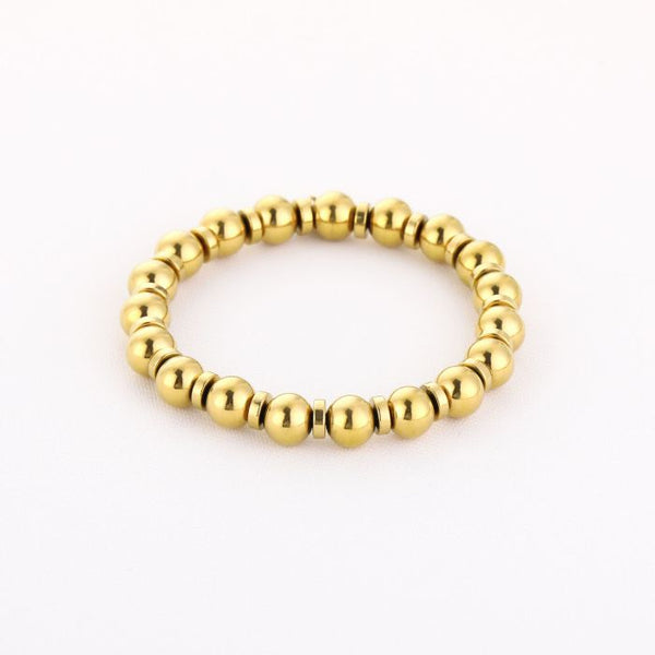 Bijoutheek Armband (Sieraad) Elastisch Ballen Discs