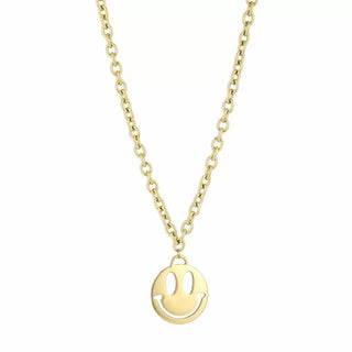 Bijoutheek Collier Schakel Smiley