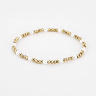 Bijoutheek Armband (Sieraad) Parels Balls 3mm